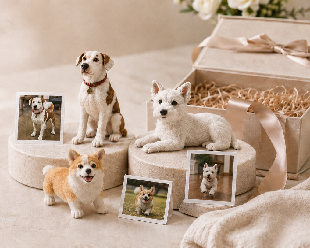 Your Pet as a Custom Figurine